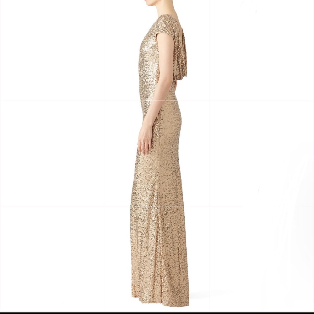 Badgley Mischka Award Winner Sequin Gown Size 4